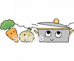 給食･栄養向け無料イラストお試しフリー素材(カット)