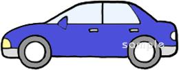 給食･栄養向け自動車無料イラストお試しフリー素材(カット)