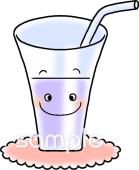 給食･栄養向け飲み物無料イラストお試しフリー素材(カット)