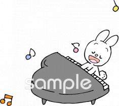 音楽の先生向け無料イラストお試しフリー素材(カット)