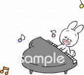 音楽の先生向け無料イラストお試しフリー素材(カット)