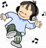 音楽の先生向け無料イラストお試しフリー素材(カット)