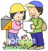 音楽の先生向けオリエンテーリング無料イラストお試しフリー素材(カット)