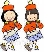 音楽の先生向け無料イラストお試しフリー素材(カット)