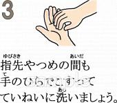 音楽の先生向け手洗い手順無料イラストお試しフリー素材(カット)