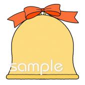 音楽の先生向けベル無料イラストお試しフリー素材(カット)