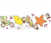 音楽の先生向け11月の壁面無料イラストお試しフリー素材(カット)