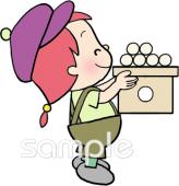 音楽の先生向け9月のプリント無料イラストお試しフリー素材(カット)