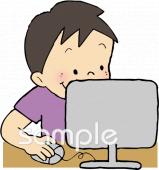 小学校向け視聴覚教育無料イラストお試しフリー素材(カット)