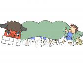 小学校向けししまい無料イラストお試しフリー素材(カット)