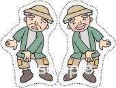 小学校向けペープサート無料イラストお試しフリー素材(カット)