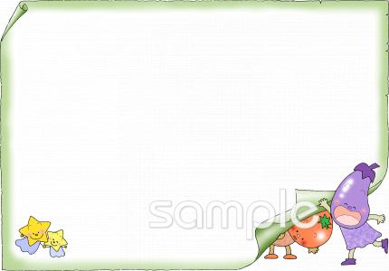 小学校向け野菜 給食通信無料イラストお試しフリー素材(カット)