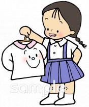 小学校向けころもがえ無料イラストお試しフリー素材(カット)