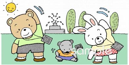 小学校向け無料イラストお試しフリー素材(カット)