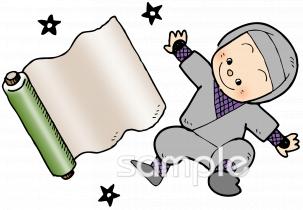 小学校向けしゅりけん無料イラストお試しフリー素材(カット)