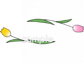 小学校向け見出し枠無料イラストお試しフリー素材(カット)