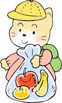 小学校向けくだもの無料イラストお試しフリー素材(カット)