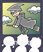 小学校向け上映会無料イラストお試しフリー素材(カット)