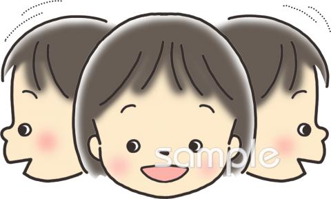 小学校向け横断歩道は右見て左見てもう一度右見てわたろう無料イラストお試しフリー素材(カット)