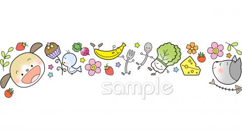 小学校向け無料イラストお試しフリー素材(カット)