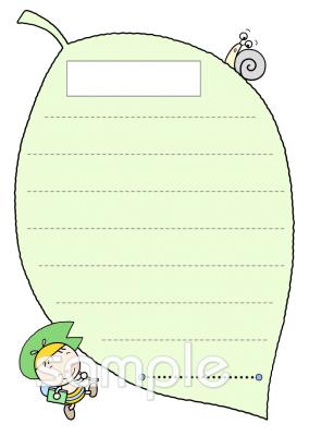 小学校向けめあてカード 6月無料イラストお試しフリー素材(カット)