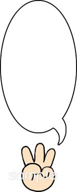 小学校向け授業 ハンドサイン無料イラストお試しフリー素材(カット)