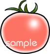 小学校向けトマト 食材無料イラストお試しフリー素材(カット)
