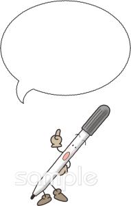 小学校向け筆記用具 ペン無料イラストお試しフリー素材(カット)
