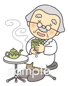 小学校向け一服する無料イラストお試しフリー素材(カット)