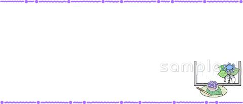 小学校向け6月のプリント無料イラストお試しフリー素材(カット)