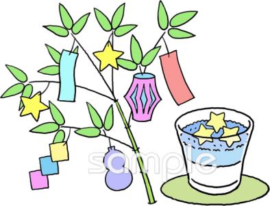 小学校向け7月のプリント無料イラストお試しフリー素材(カット)