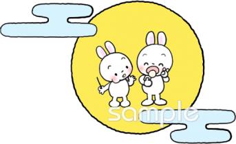 小学校向け9月のプリント無料イラストお試しフリー素材(カット)