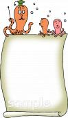 小学校向け授業 タコ無料イラストお試しフリー素材(カット)