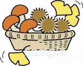 小学校向け実りの秋無料イラストお試しフリー素材(カット)