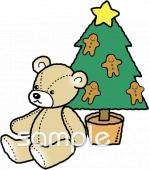 小学校向けクリスマスプレゼント無料イラストお試しフリー素材(カット)