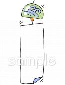 小学校向け風鈴無料イラストお試しフリー素材(カット)