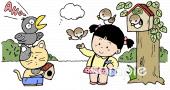 小学校向け無料イラストお試しフリー素材(カット)