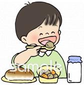 小学校向け給食無料イラストお試しフリー素材(カット)