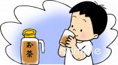 小学校向けお茶無料イラストお試しフリー素材(カット)