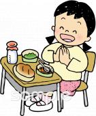 小学校向け給食感謝週間無料イラストお試しフリー素材(カット)