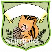 小学校向け松ぼっくり無料イラストお試しフリー素材(カット)