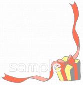 小学校向けコーナー飾り プレゼント無料イラストお試しフリー素材(カット)