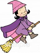 小学校向け魔法使い無料イラストお試しフリー素材(カット)