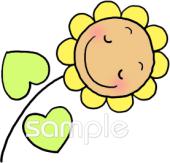 小学校向け夏の花無料イラストお試しフリー素材(カット)