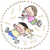 足跡イラストなら 小学校 幼稚園向け 保育園向けのかわいい無料イラストお試しフリー素材 カット がいっぱいの安心サイトへどうぞ