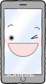 小学校向けスマートフォン無料イラストお試しフリー素材(カット)