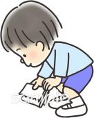 小学校向けトイレ 失敗無料イラストお試しフリー素材(カット)