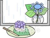 小学校向け6月のプリント無料イラストお試しフリー素材(カット)