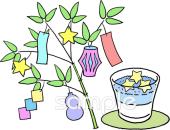 小学校向け7月のプリント無料イラストお試しフリー素材(カット)