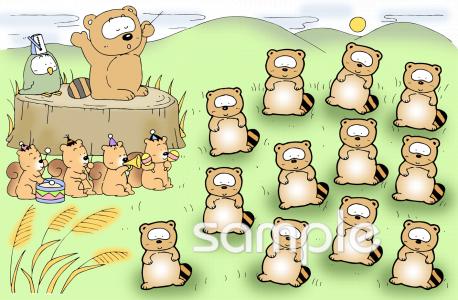 図書室・図書館向け無料イラストお試しフリー素材(カット)